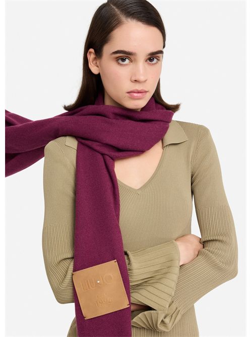 Stola con frange LIU JO | 2F5048T0300/91718